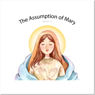 The Assumption Of MAry Posters and Art